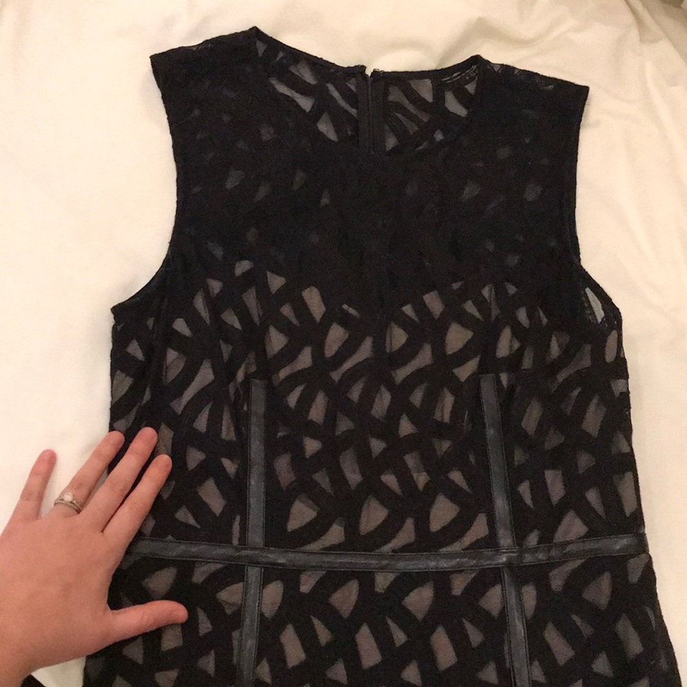 Vince camuto little black cocktail dress